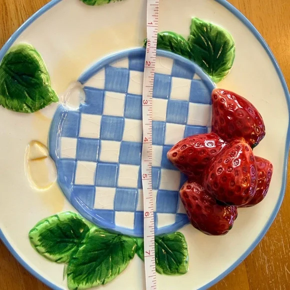 Fruit-Themed Ceramic Plates - Picture 3 of 9